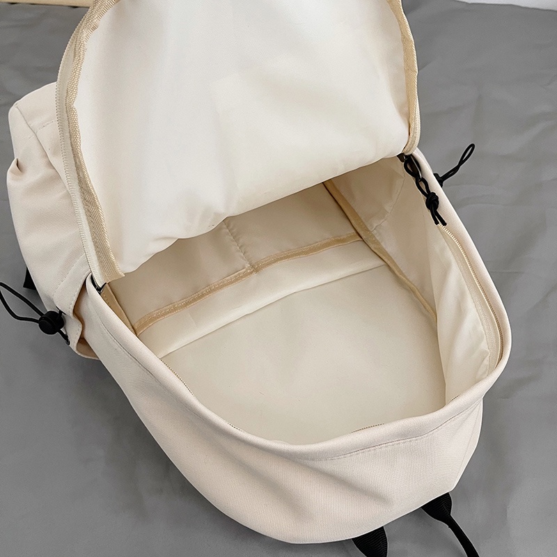 Ba lô Prettyzys thời trang Hàn Quốc 2021 14 inch phong cách học đường cho nữ