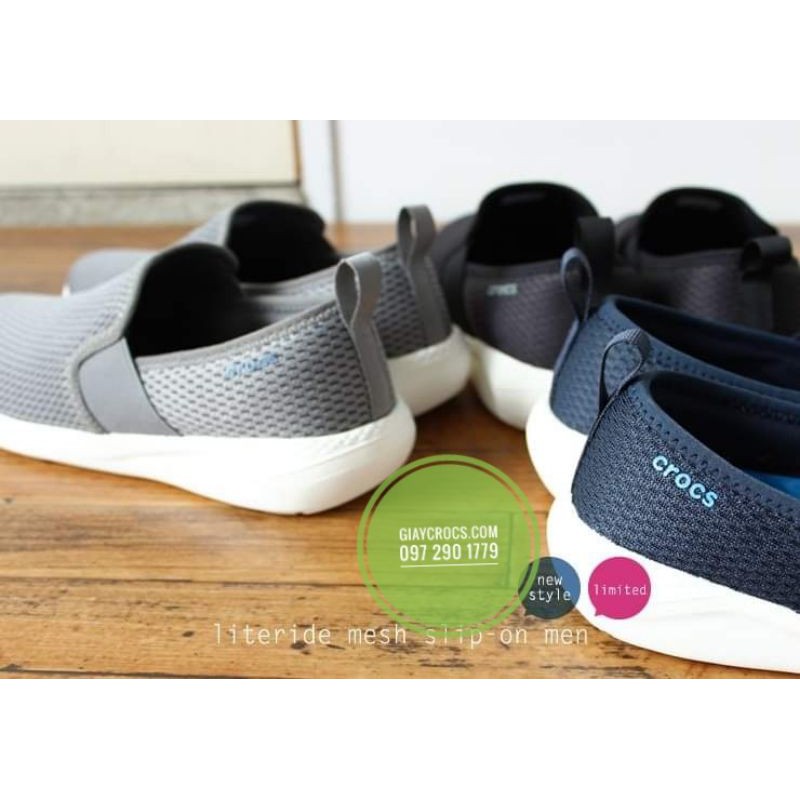 GIÀY LITERIDE MESH SLIPON MẪU MỚI 2021, hàng xuất xịn nhé siêu nhệ siêu êm