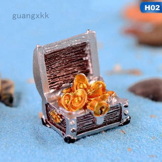 1 Hộp Kho Báu Mini Trang Trí Bể Cá