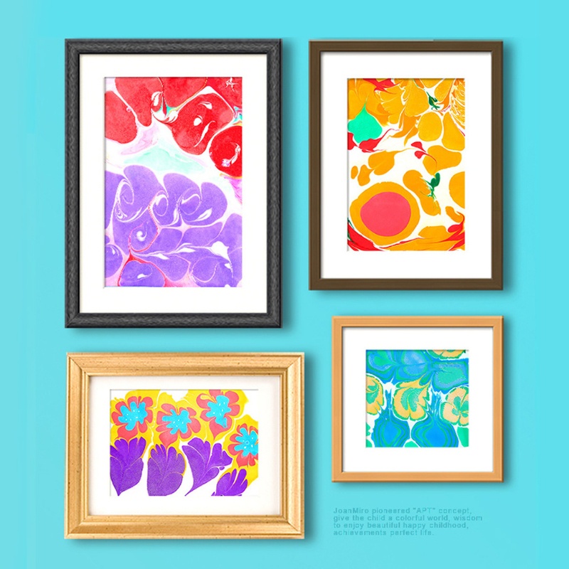 Bộ 6 / 12 màu nước vẽ tranh sáng tạo cho bé