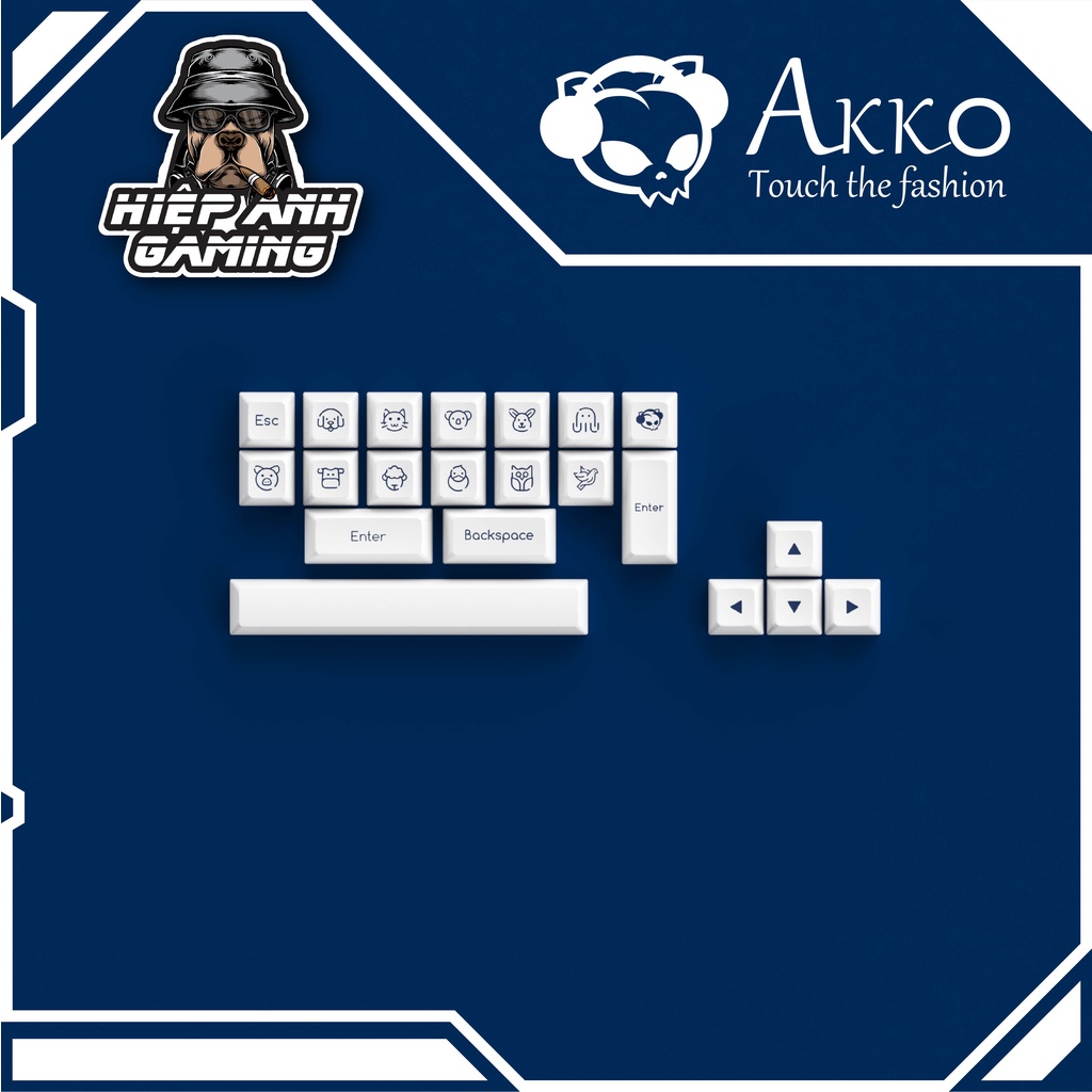 AKKO Keycap Set – OceanStar  | Hàng chính hãng Akko Việt Nam
