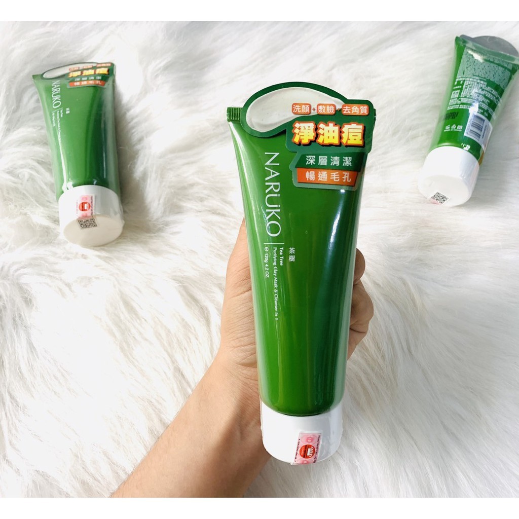 Sữa Rửa Mặt Naruko Tea Tree Purifying Clay Mask & Cleanser In 1