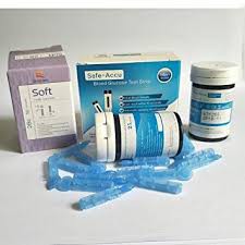 COMBO 50 QUE THỬ TIỂU ĐƯỜNG SAFE ACCU, 50 KIM CHÍCH MÁU SAFE ACCU