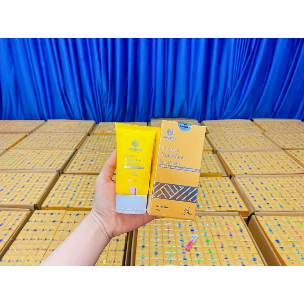 Kem chống nắng Bamboo Intensive Triple Care Suncreen tuýp 70ml