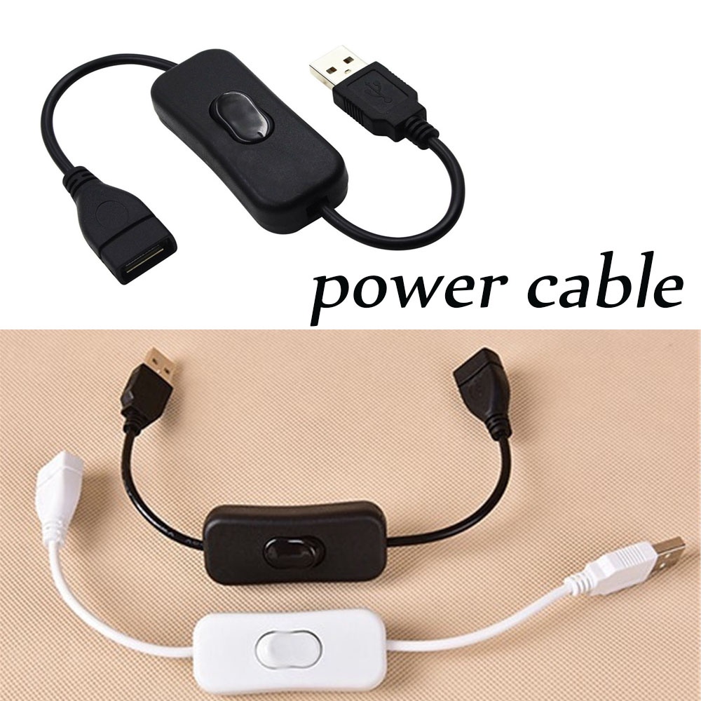 Dây cáp mở rộng USB thân thiện với môi trường có công tắc đèn LED đa năng