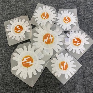 Sticker in áo ủi trực tiếp lên vải hình hoa cúc Minusone