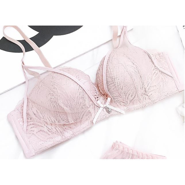 Áo Lót Ren Lưới Nâng Ngực Không Gọng Sexy B390