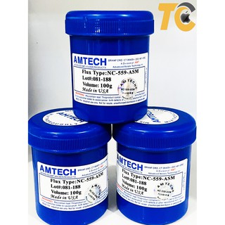 Nhựa Thông AMTECH/NC-599, trọng lượng 100g màu xanh đậm, bộ dụng cụ sửa chữa điện thoại