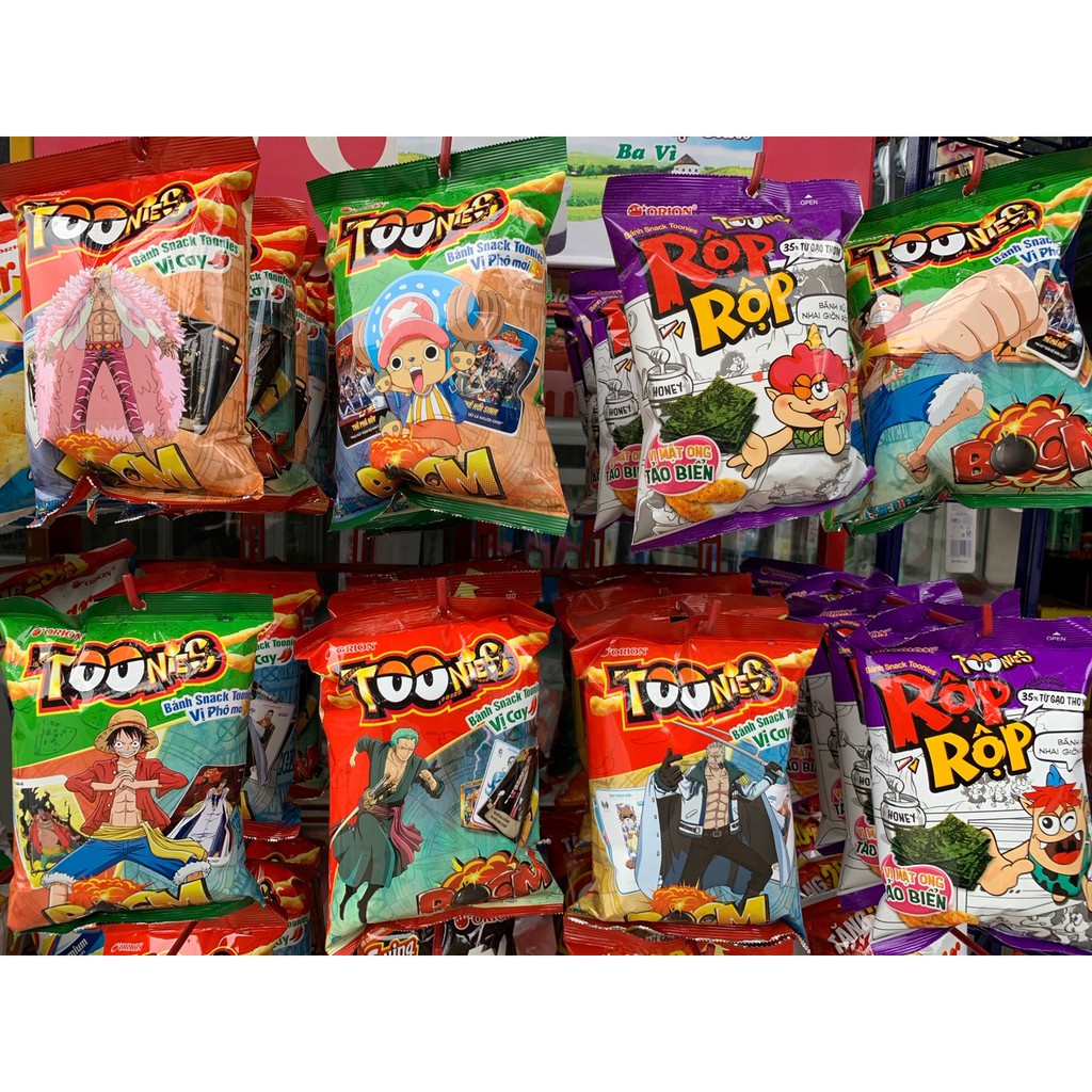 Bim Bim Tonies Đủ Vị Date Mới (Snack)