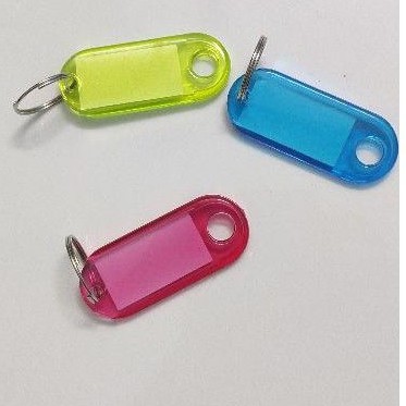 Ghi chú móc khoá, chìa khoá hành lý mẫu mica đẹp