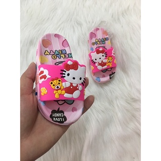 Dép lê hello kitty cho bé size tiểu và trung