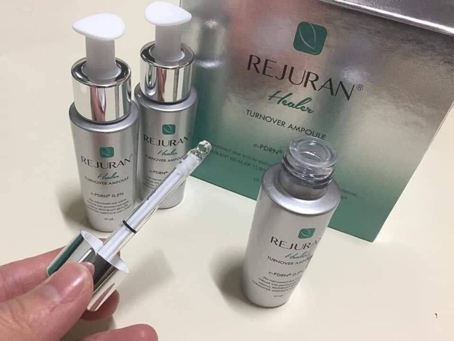 [ĐỦ BILL] HUYẾT THANH &amp; KEM DƯỠNG TẾ BÀO GỐC ADN CÁ HỒI REJURAN HEALER TURNOVER AMPOULE &amp; SERUM