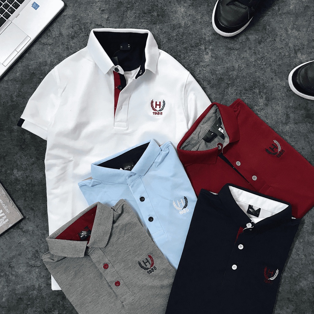 Áo polo 1985 cao cấp - 5 màu - áo polo đi làm - áo polo sự kiện | BigBuy360 - bigbuy360.vn