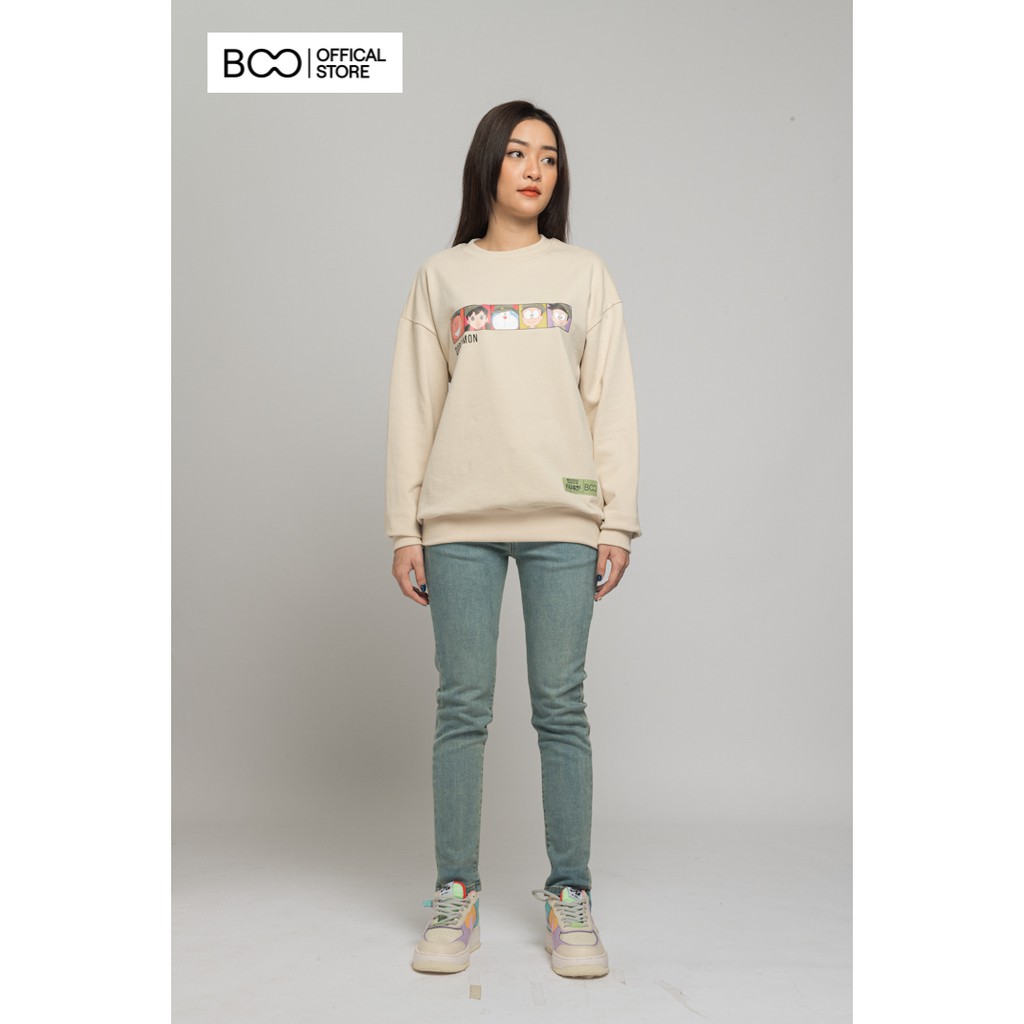 Áo Nỉ Không Mũ Nam Nữ Unisex BOO Dáng Oversize In Hình 5 Nhân Vật Doreamon Trước Ngực Lạ Mắt | BigBuy360 - bigbuy360.vn