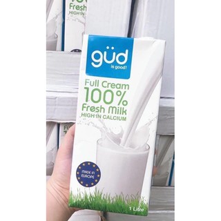 Sữa tươi nguyên kem gud hộp 1l - nhập khẩu balan