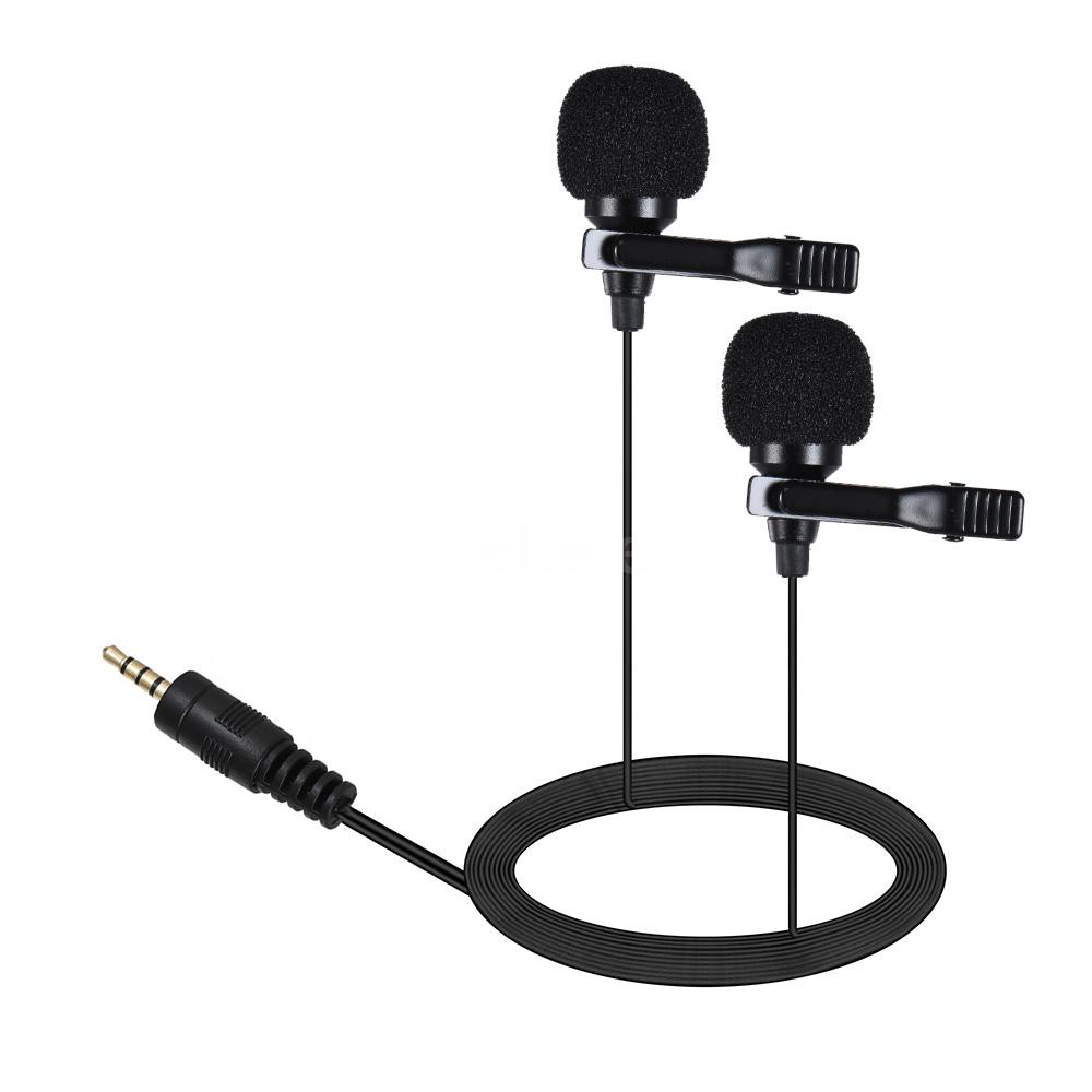 Microphone dây dài 19.7ft có kẹp áo cho iPhone iPad