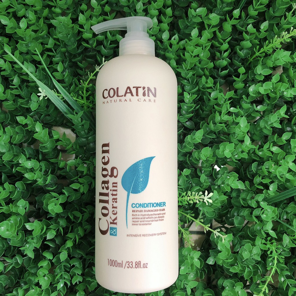 DẦU XẢ COLATIN COLLAGEN KERATIN PHỤC HỒI SIÊU MƯỢT TÓC 1000ML