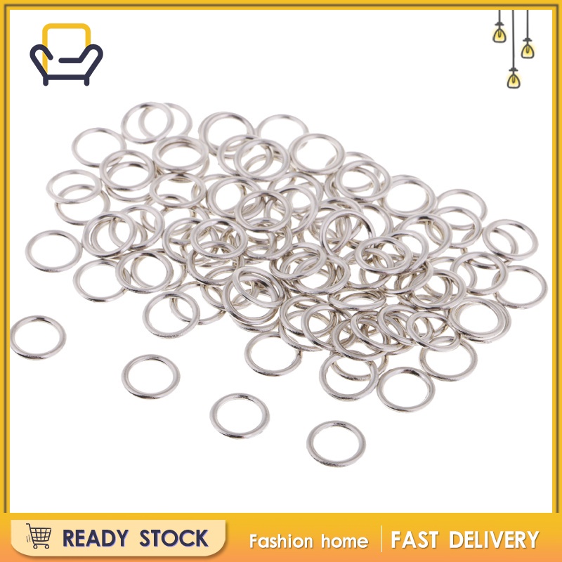 Set 100 Kẹp Dây Áo Ngực Hình Chữ O 8mm Happi2ness