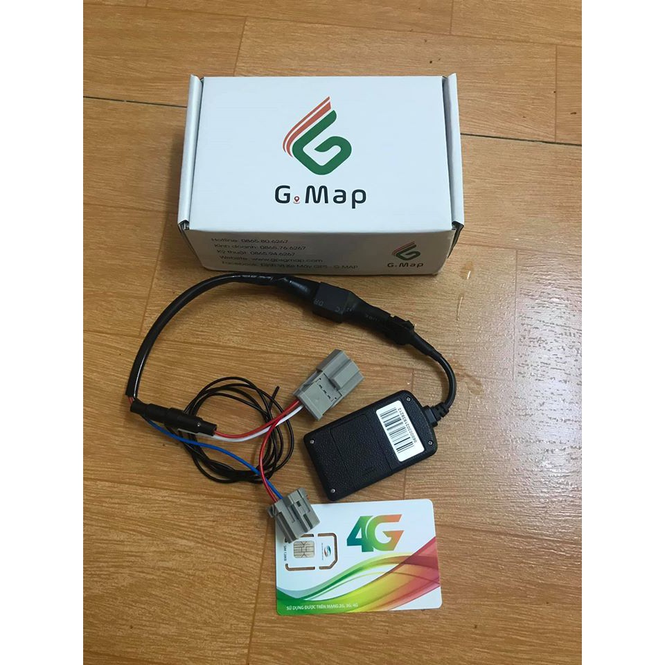 Bộ định Vị GPS GMAP ô tô và xe máy có video hướng dẫn lắp và sử dụng