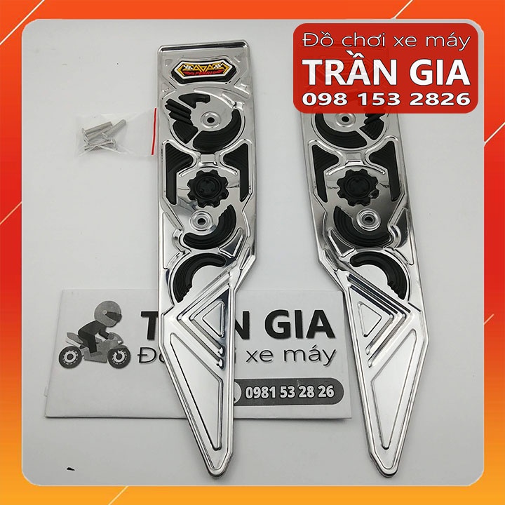Thảm lót để chân xe AB năm 2023 2022 mới nhất 125cc 160cc INOX CACBON CARBON tấm trải sàn gác chân air blade 125 160 cc