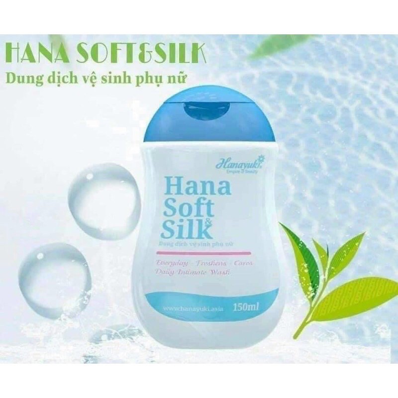 COMBO 3 Chai Dung Dịch Vệ Sinh Phụ Nữ Hana Soft Silk Hanayuki - HÀNG CHÍNH HÃNG