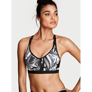 Áo lót thể thao VSX Incredible Sport Bra C3J Black/White Blended Swirl