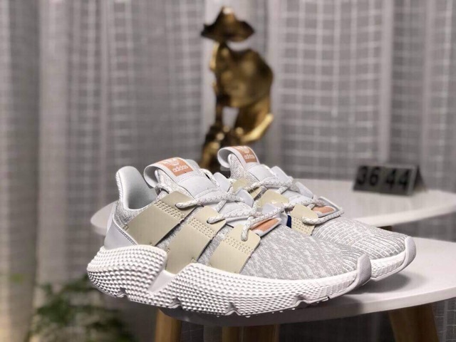 Giày Thể Thao Nữ Sneaker Adi_das AD Prophere Màu Trắng Cam Đế Dày Cho Nam Nữ
