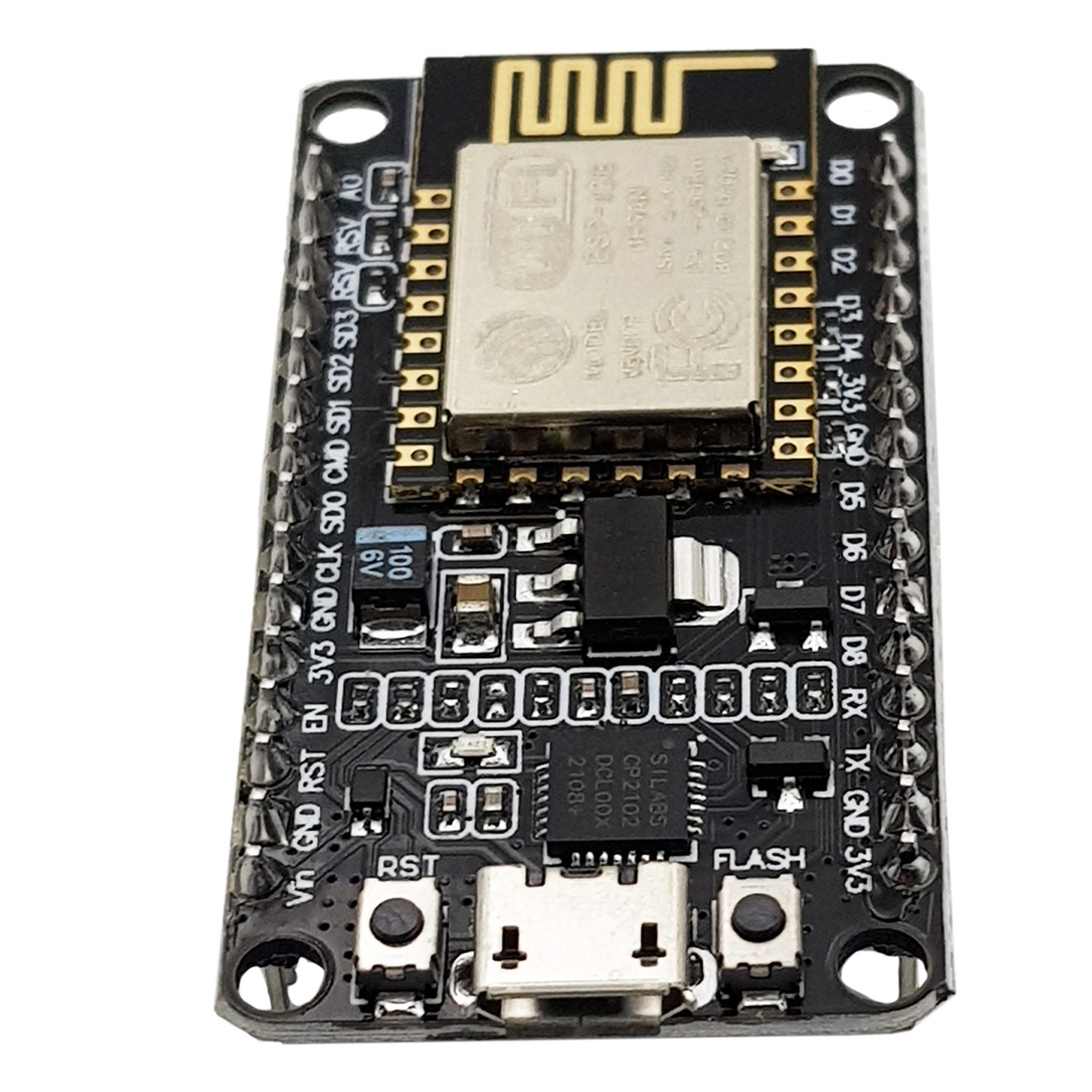 Module thu phát Wifi ESP8266 NodeMCU Lua CP2102 cho các ứng dụng thu thập dữ liệu và điều khiển qua sóng Wifi