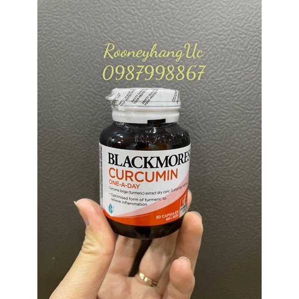 VIÊN UỐNG TINH CHẤT NGHỆ CURCUMIN BLACKMORES 30V