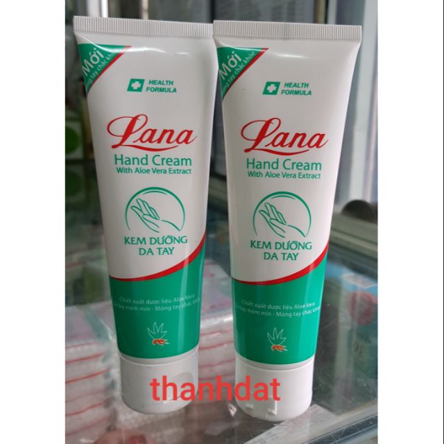Kem dưỡng tay lana hand cream tube 80gr