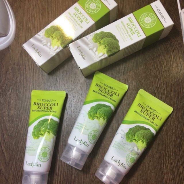 KEM BÔNG CẢI XANH LADYKIN BROCCOLI SUPER BRIGHTENING CREAM