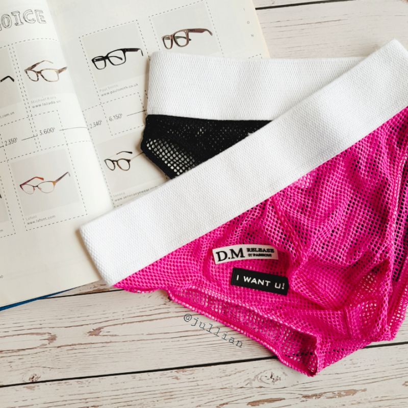 Quần lót nam tam giác lưới xuyên thấu - DM A14