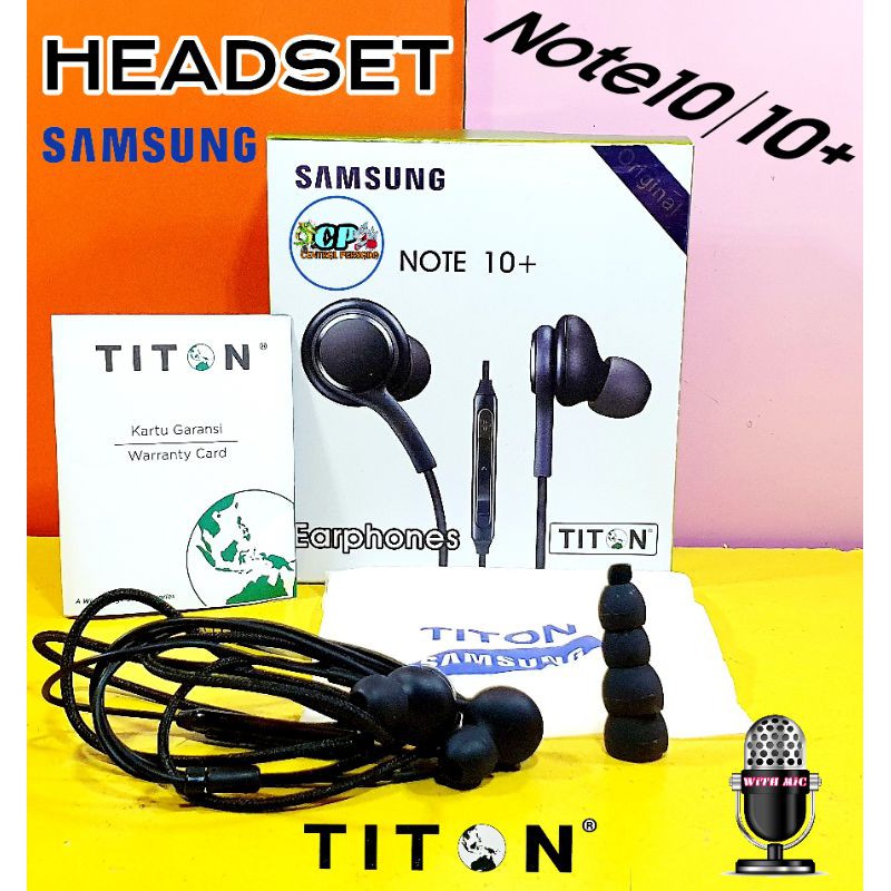 Tai Nghe Nhét Tai Chính Hãng Samsung Akg Note 10 +