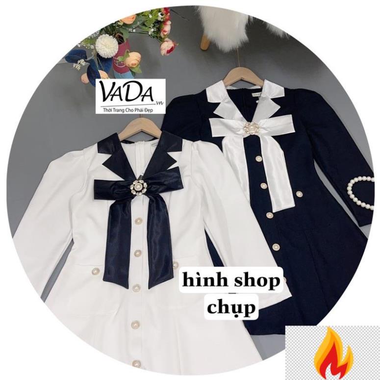 Đầm nữ dự tiệc cưới váy công sở hàng thiết kế dáng A cao cấp - Thời Trang VADA (Đ21) -mjk8
