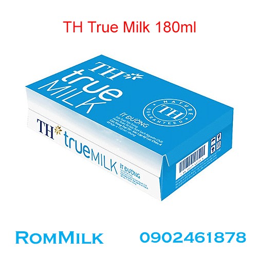 Sữa Tươi TH True Milk 180ml (48 hộp)