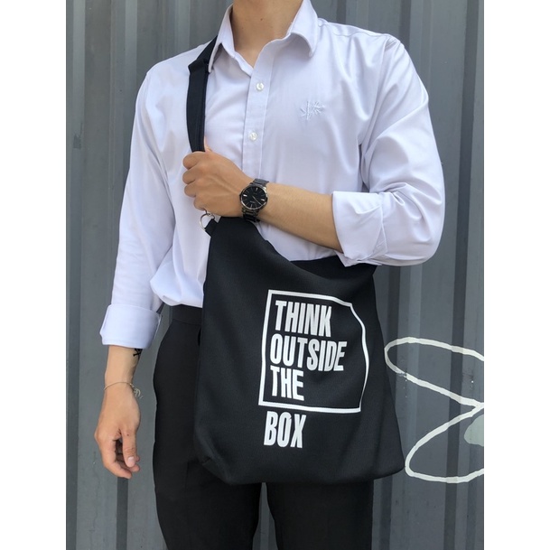 Túi vải đeo chéo cầm tay nam nữ [Trợ giá ship] [Urban Bags]