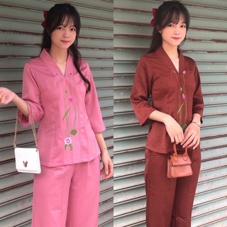 Đồ Lam Đi Chùa # Bà Lai Lụa Đũi Cao Cấp