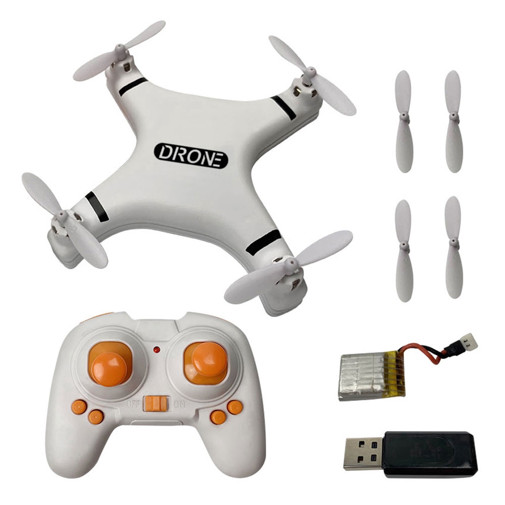 ⌂⌂ Mini Remote Control Aircraft 2.4G Ultra-Mini Four-axis Aircraft Pocket Drone One-Button Return 【Goob】