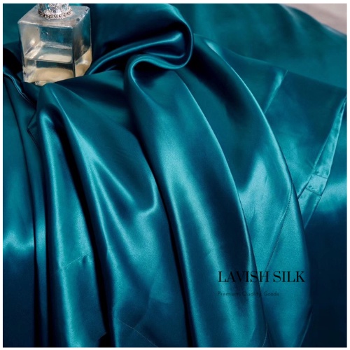 [Mã BMLT35 giảm đến 35K] Ga Giường Drap Lẻ Lụa Lavish Silk cao cấp mát lạnh hàng loại 1 không nối vải - Xanh Cổ Vịt