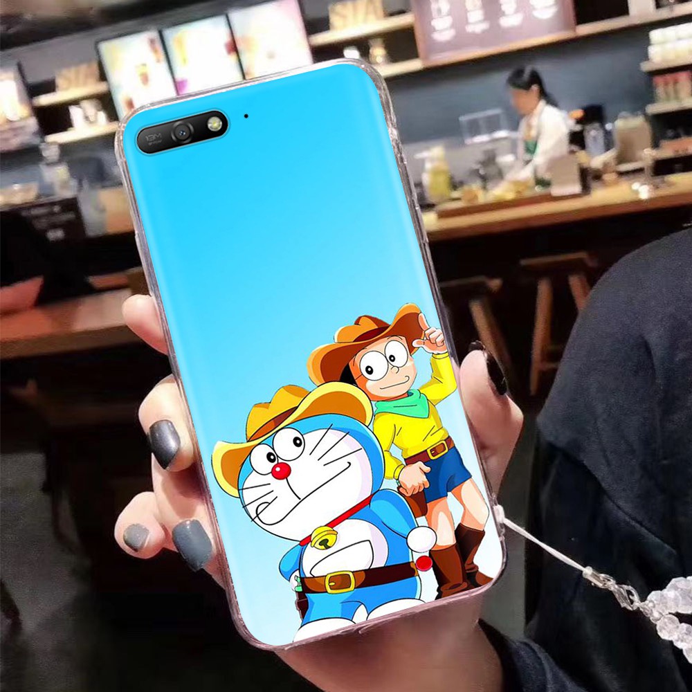 Ốp Lưng Trong Suốt Hình Doraemon Cho Iphone 6s 6 7 8 Plus 5 5s Se 5c 4 4s