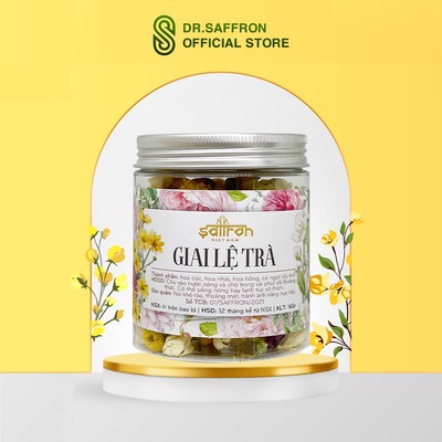 [Gift] Giai lệ trà 16Gr - trà dưỡng nhan, detox  gồm hoa cúc, hoa hồng, hoa nhài, cỏ ngọt