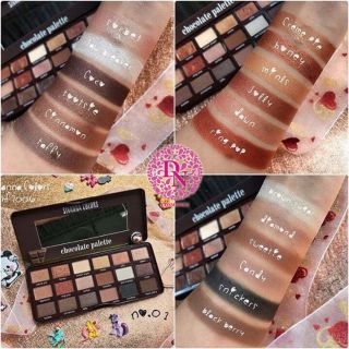 Phấn mắt Sivanna Color HF7006 Chocolate và Sweetest Thái Lan