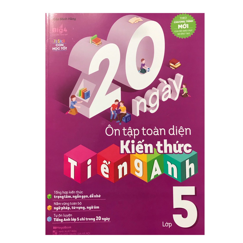 Sách - 20 ngày ôn tập toàn diện kiến thức Tiếng Anh lớp 5