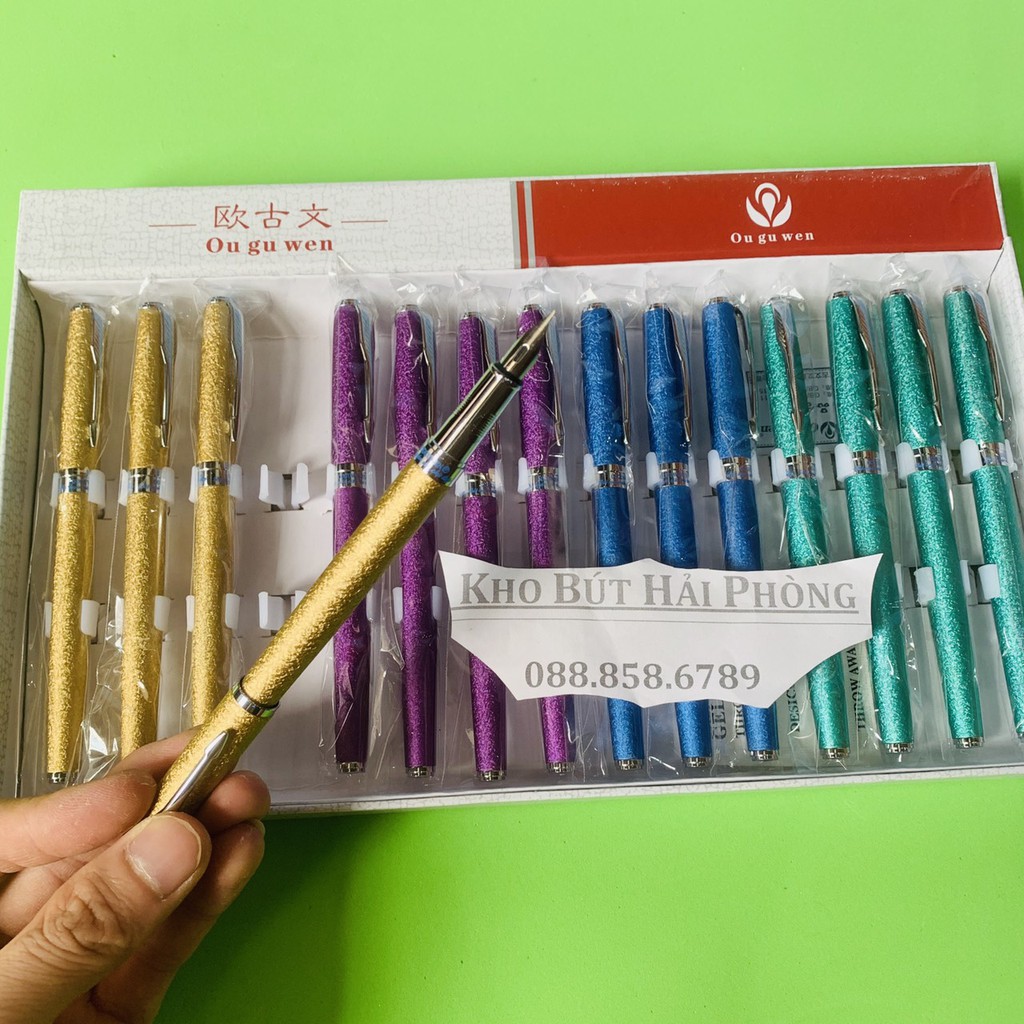 Bút máy 005 ngòi lá tre đẹp mê ly