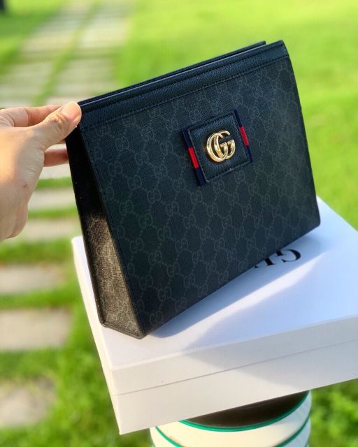 Túi cầm tay da hàng full hộp