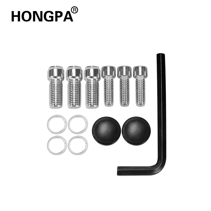 2 Gương Chiếu Hậu 8/10mm Màu Xanh Dương Cổ Điển Cho Xe Mô Tô Cafe Racer Retro