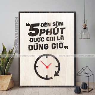 Tranh Decor quán Cafe Trà Sữa TBIG057 nâng cao tinh thần nhân viên