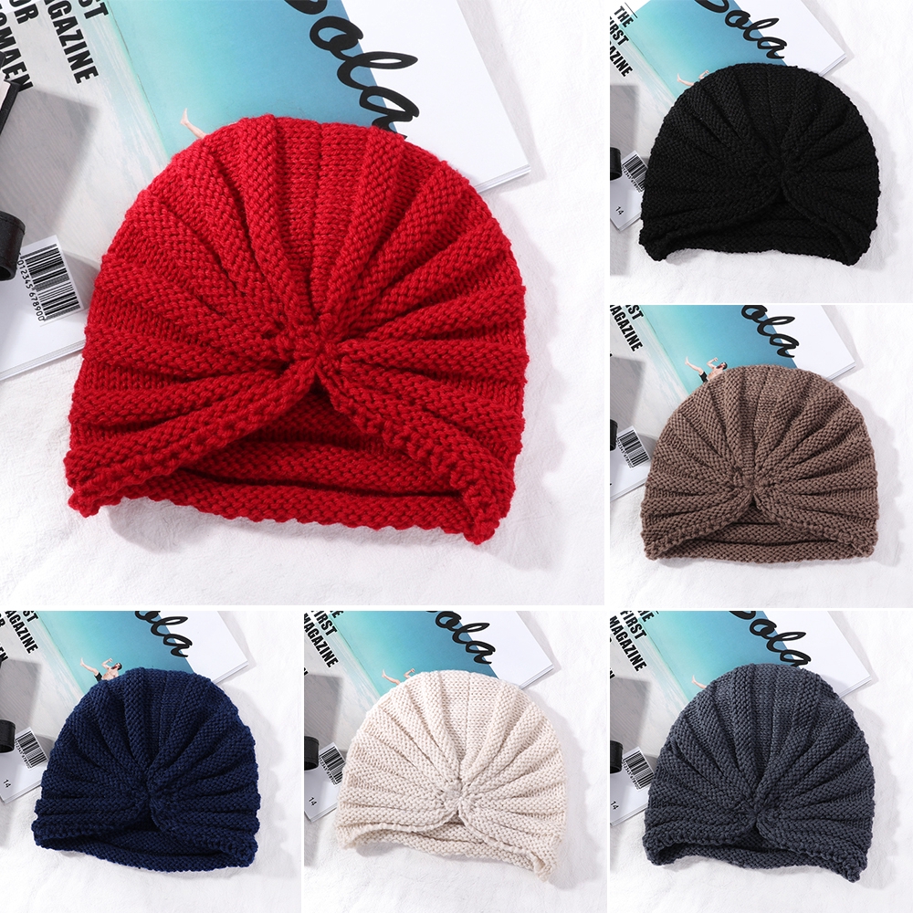 Mũ Len Trùm Đầu Phong Cách Ấn Độ Thời Trang Nữ Tính