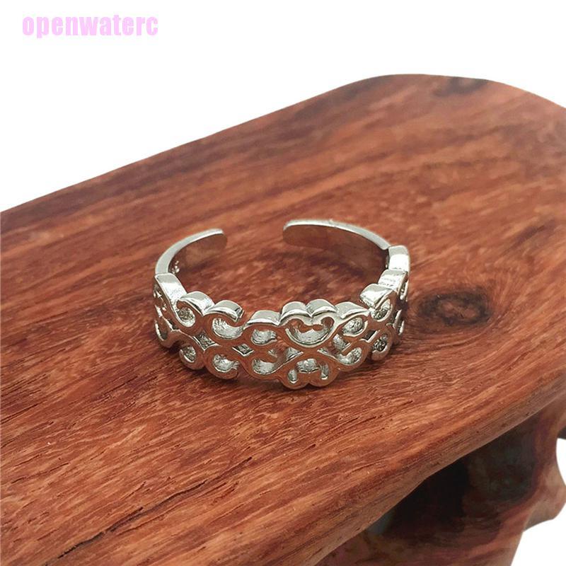 Nhẫn Hở Mạ Bạc 925 Thời Trang Cho Nữ