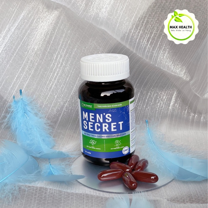 MEN'S SECRET - HỖ TRỢ TĂNG CƯỜNG SINH LỰC NAM GIỚI - MAXHEALTH